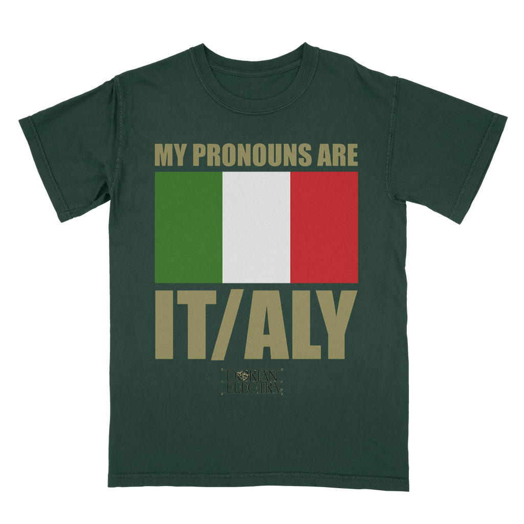 My Pronouns are IT/ALY Tee (Green)
