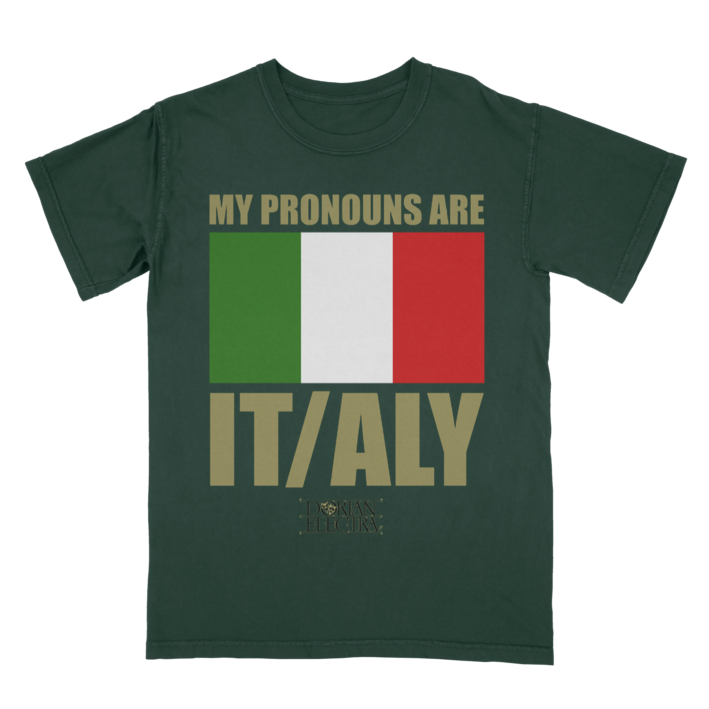 My Pronouns are IT/ALY Tee (Green)