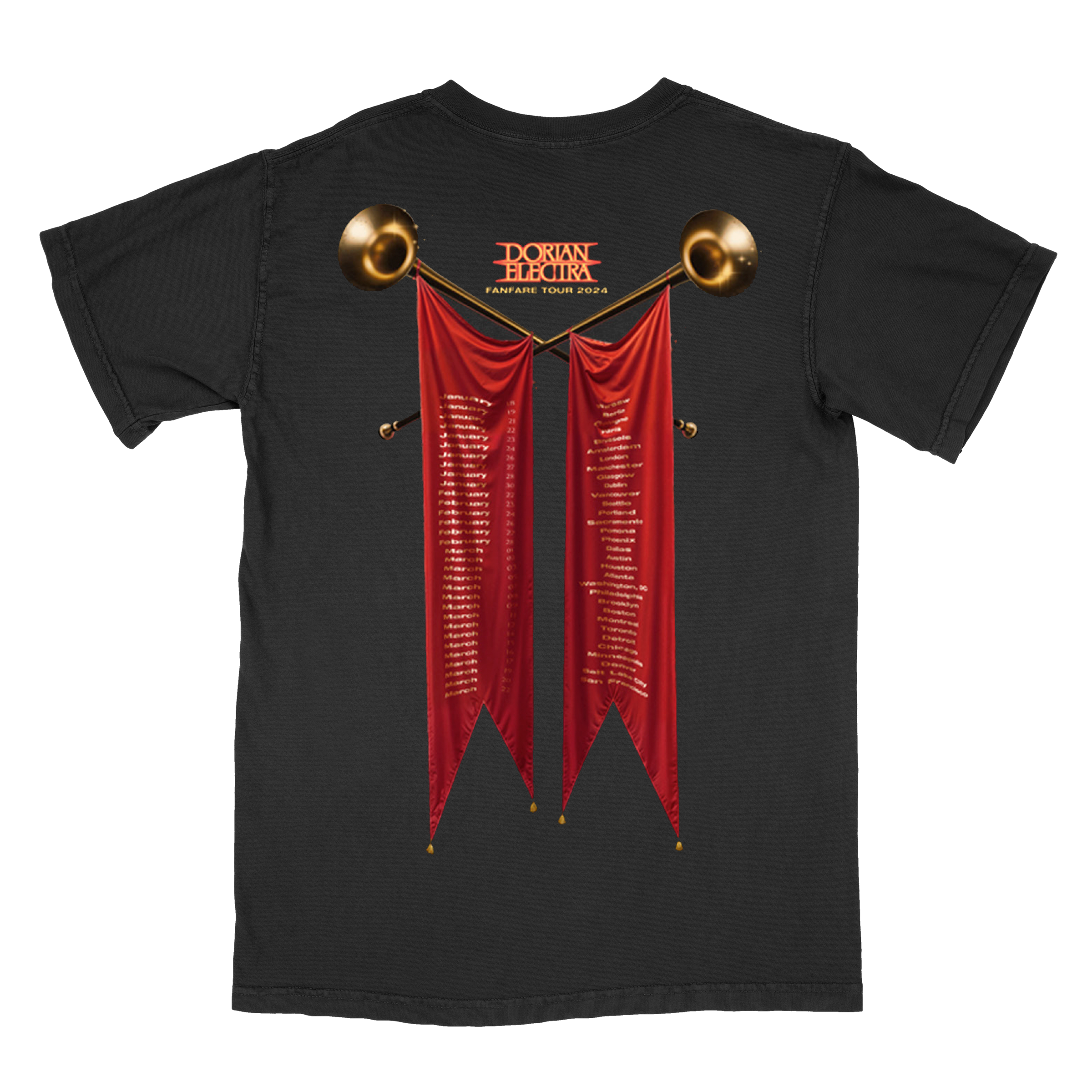 Fanfare Tour 2024 Tee (Black)