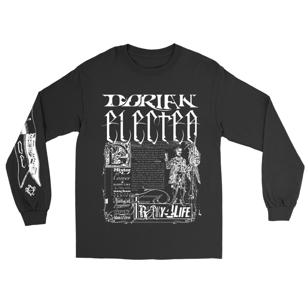 DE Long Sleeve Tee (Black)