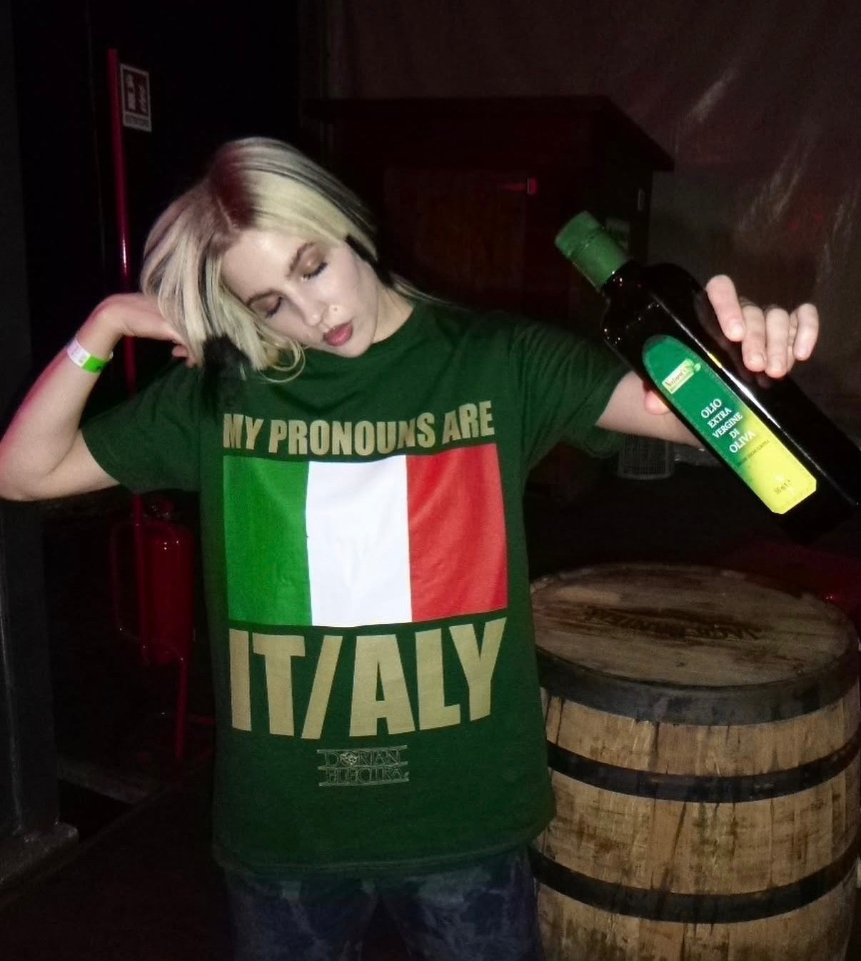 My Pronouns are IT/ALY Tee (Green)